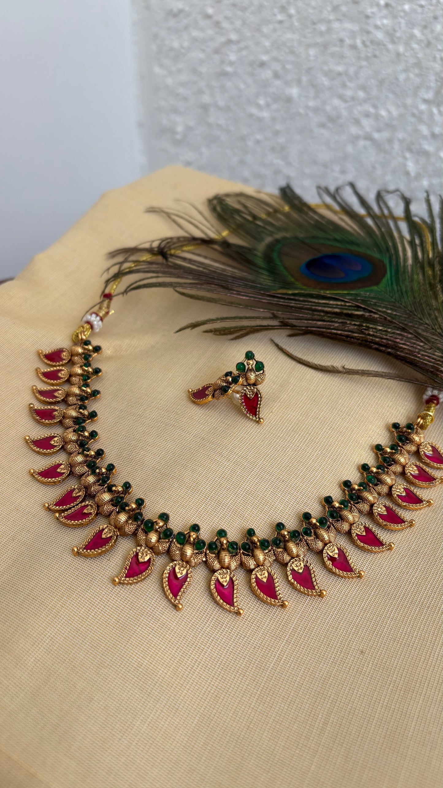 Elegant peacock palakka