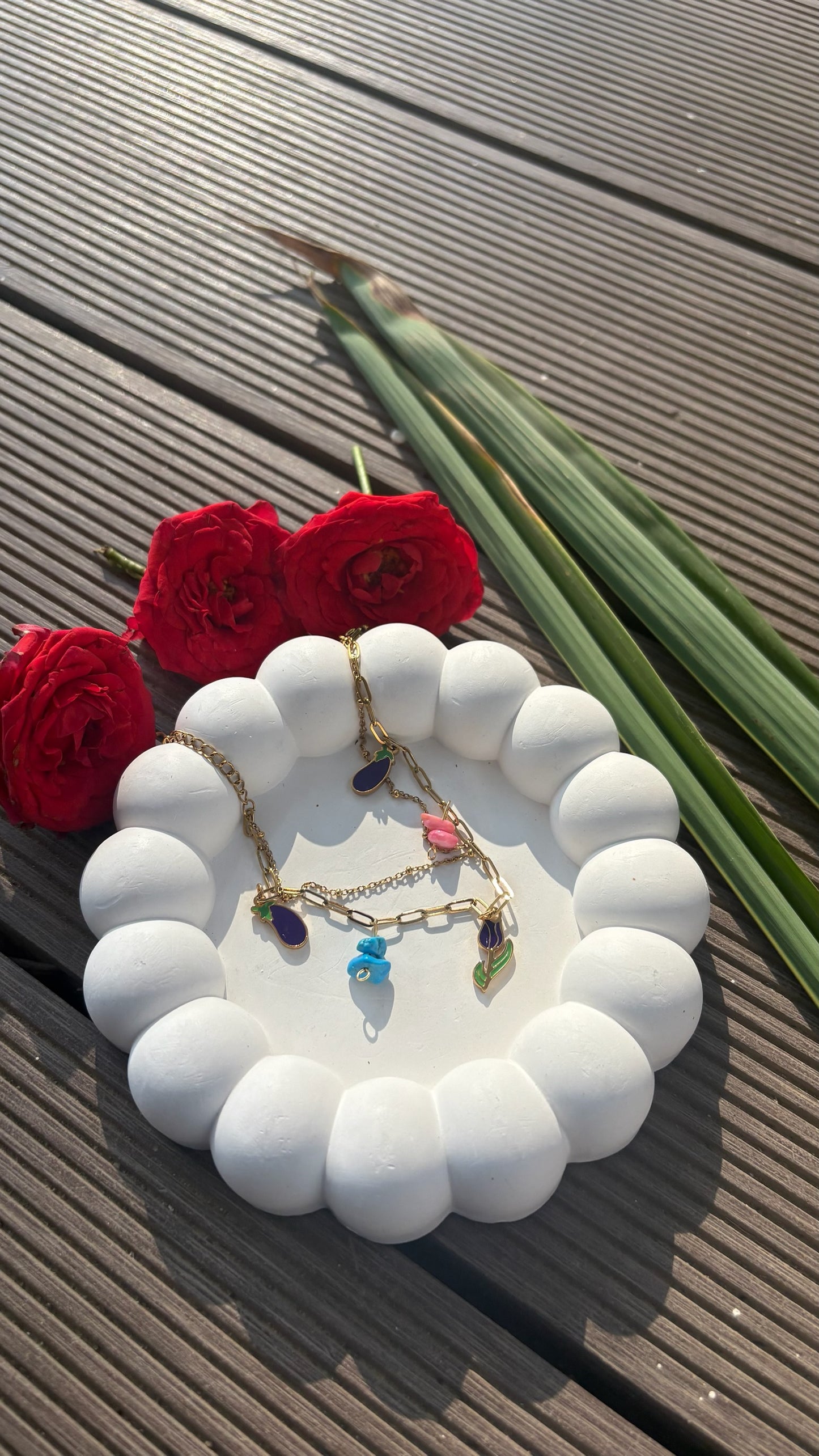 Garden Party Charm Bracelet