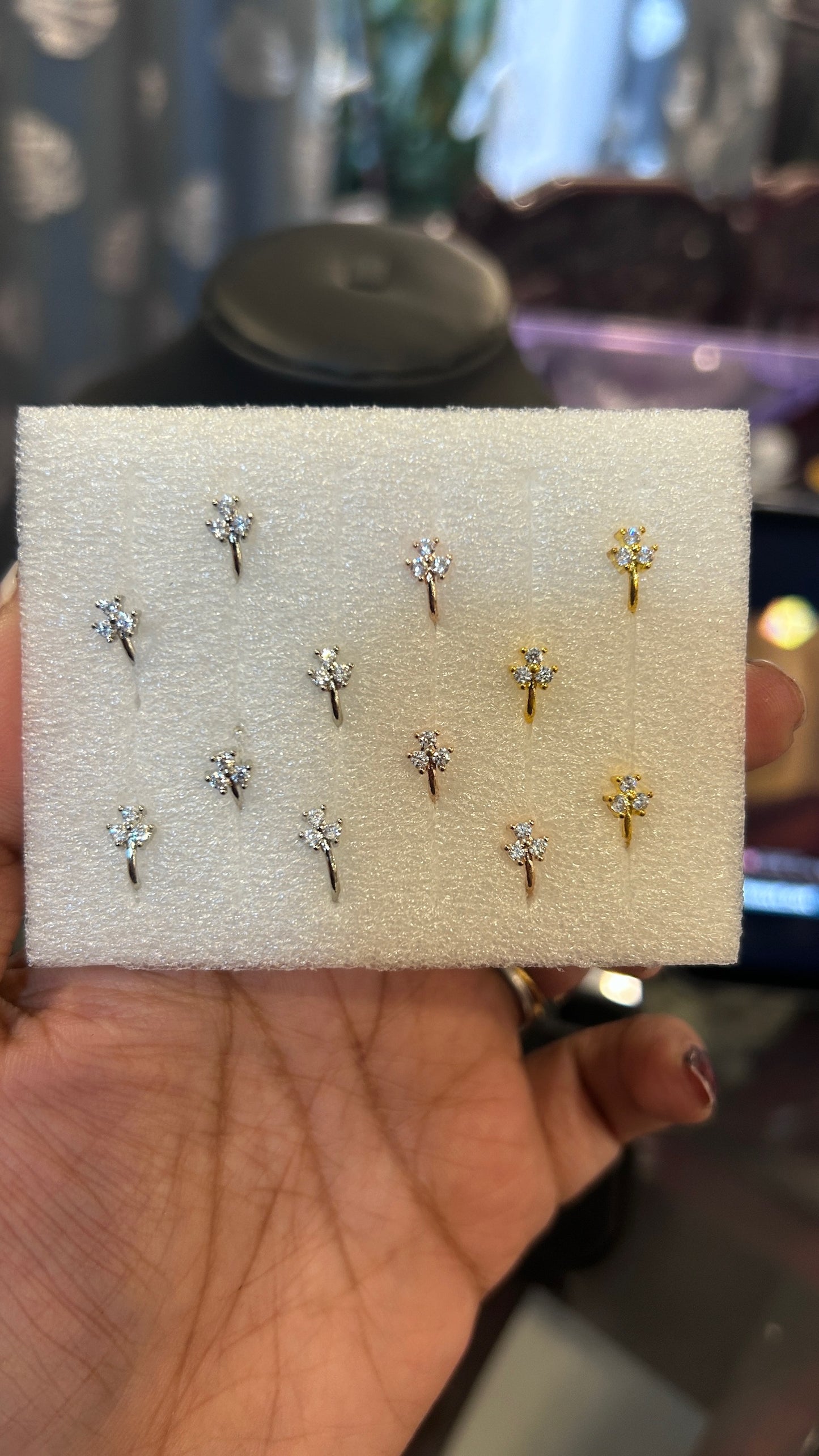 Tristone presson nosepin