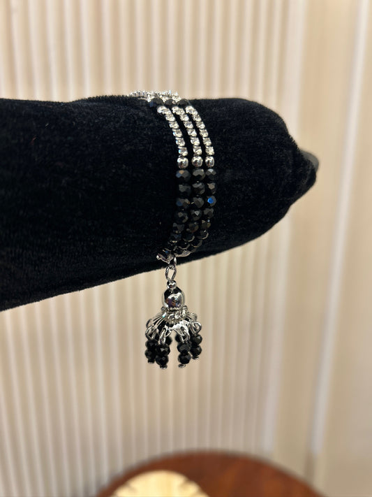 Kids jhumka hanging adjustable bangle