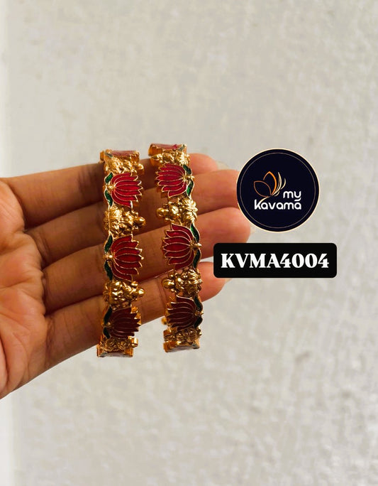 Small Lotus with Lakshmi Bangles