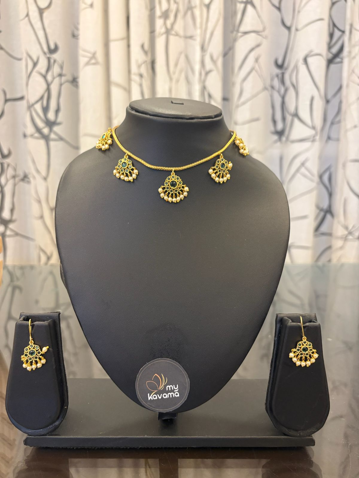 Kemp Attigai necklace spaced