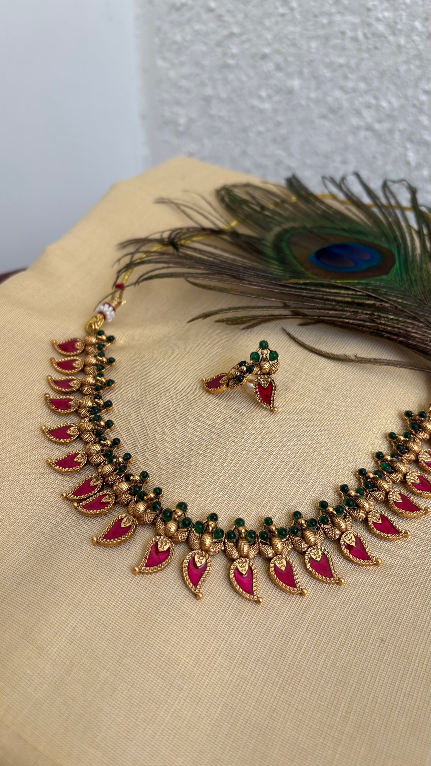 Elegant peacock palakka