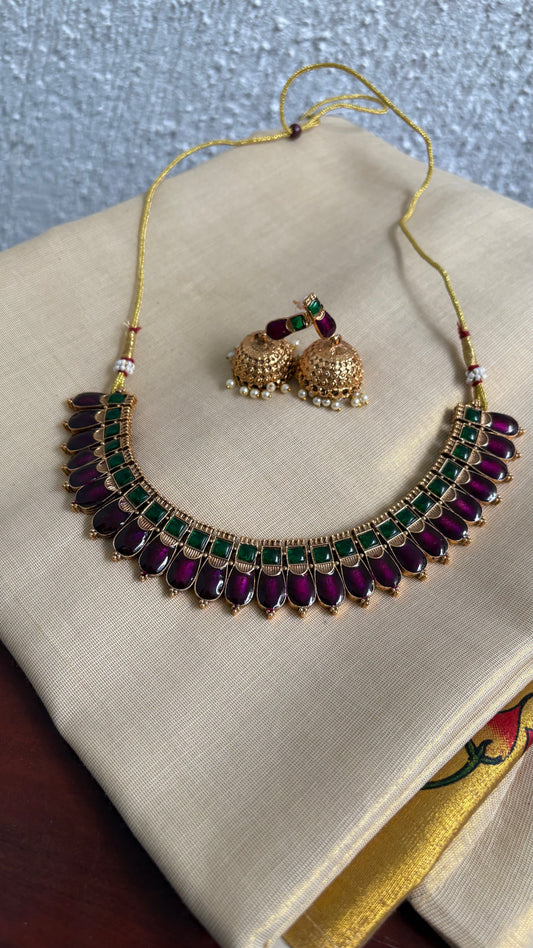 Kovai palakka necklace