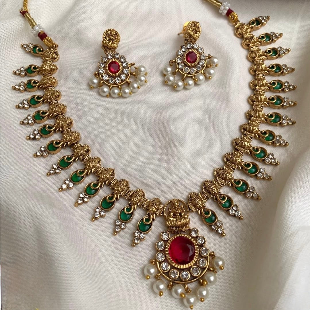 Ganesha Lakshmi necklace