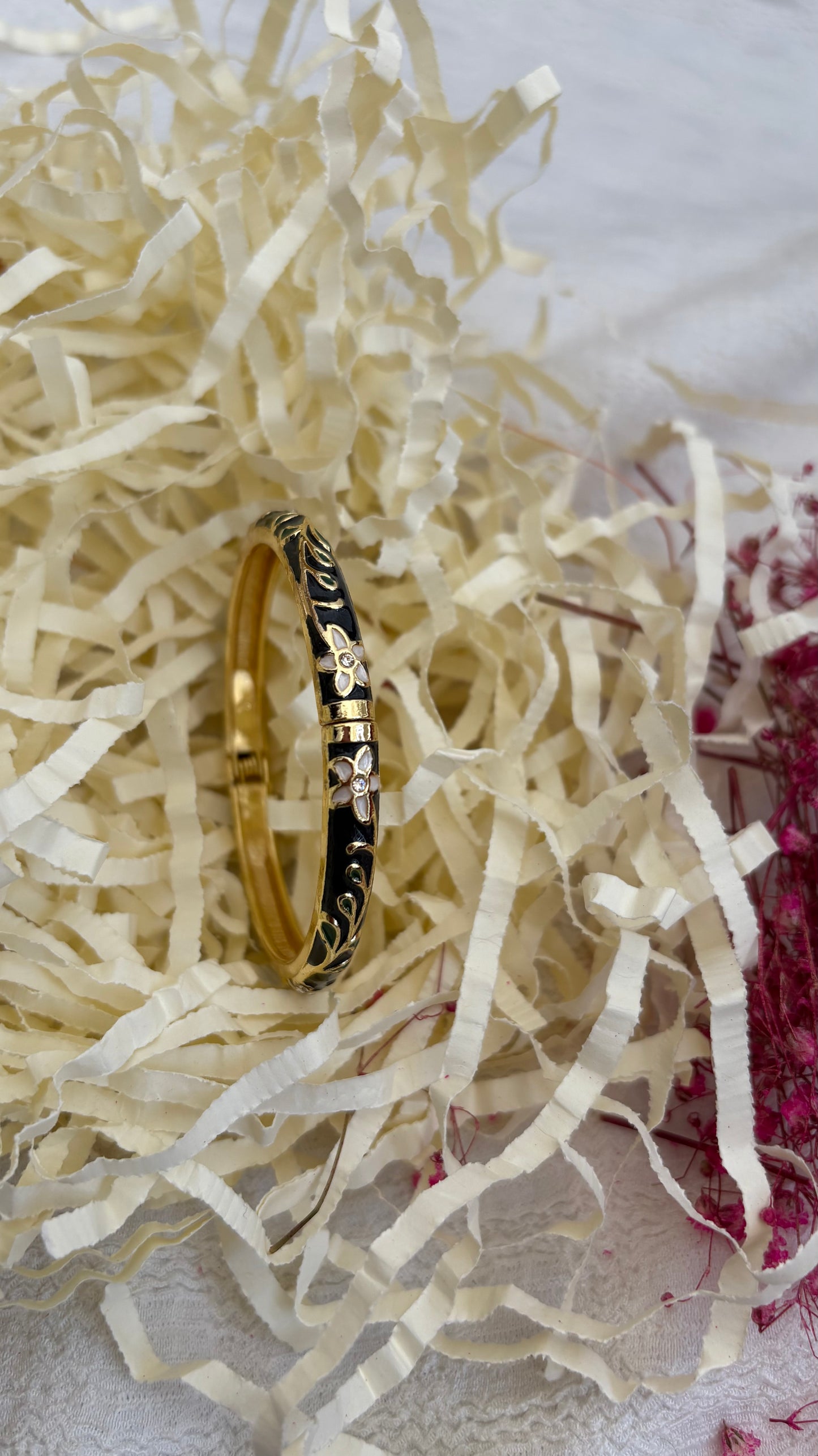 Thin anti tarnish bangles
