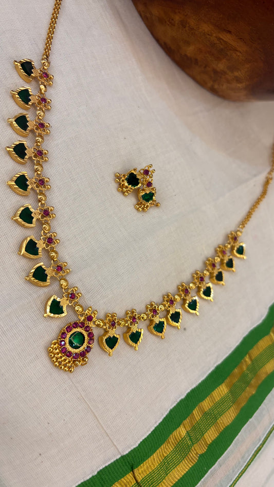 Palakka traditional with earring