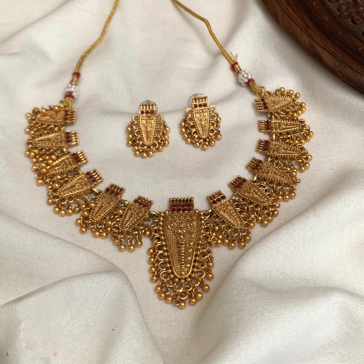 Traditional Nettippattom necklace