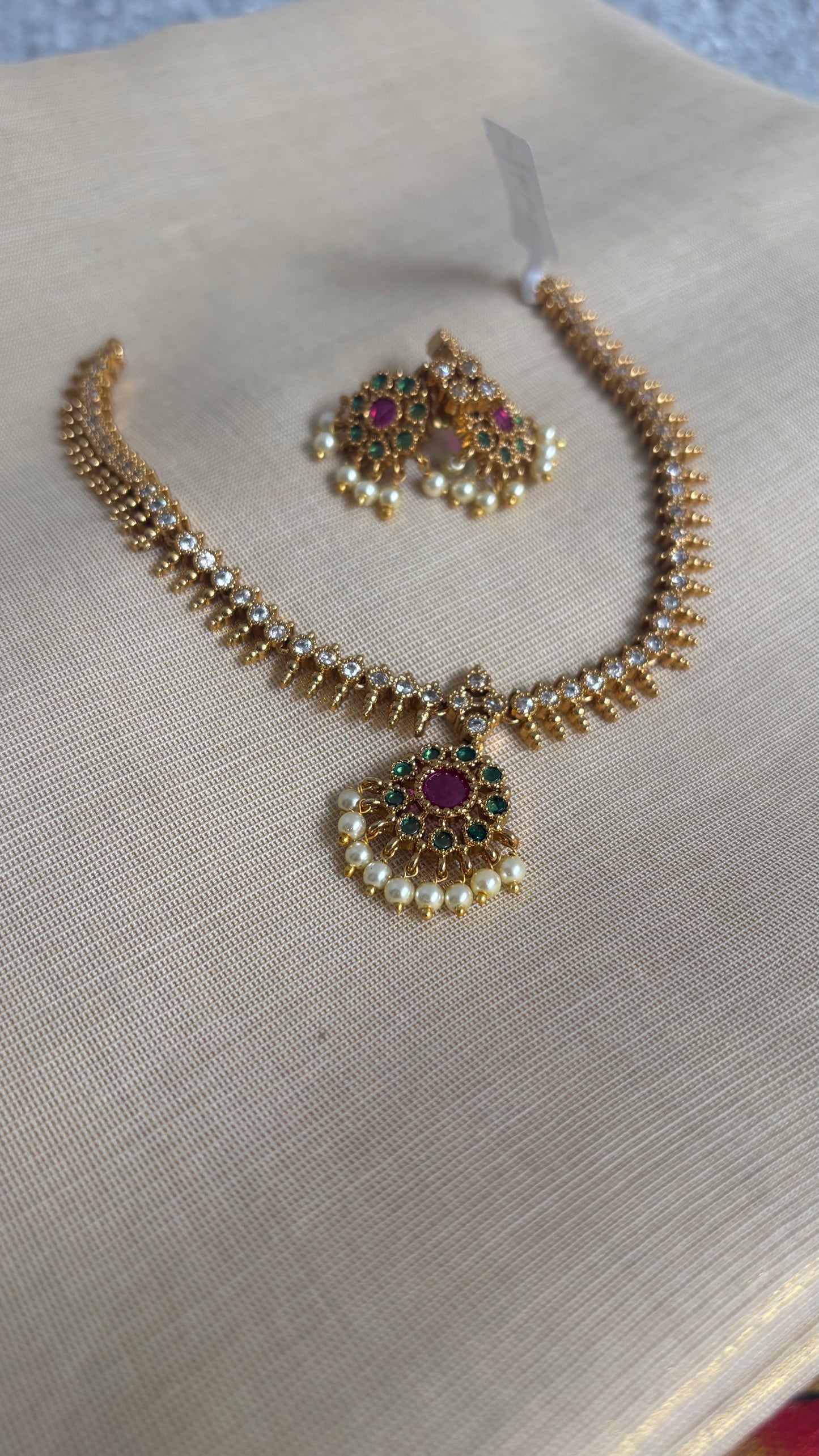 Kemp attigai necklace