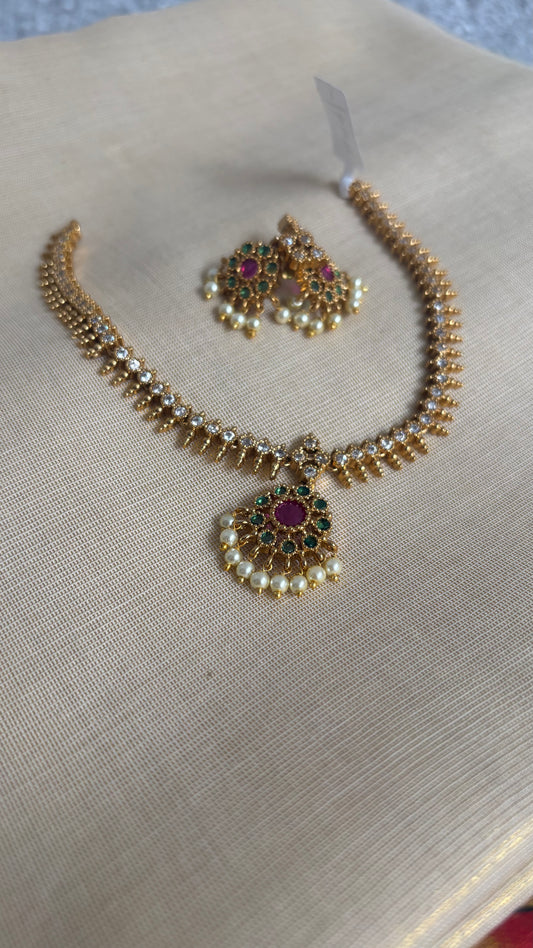 Kemp attigai necklace