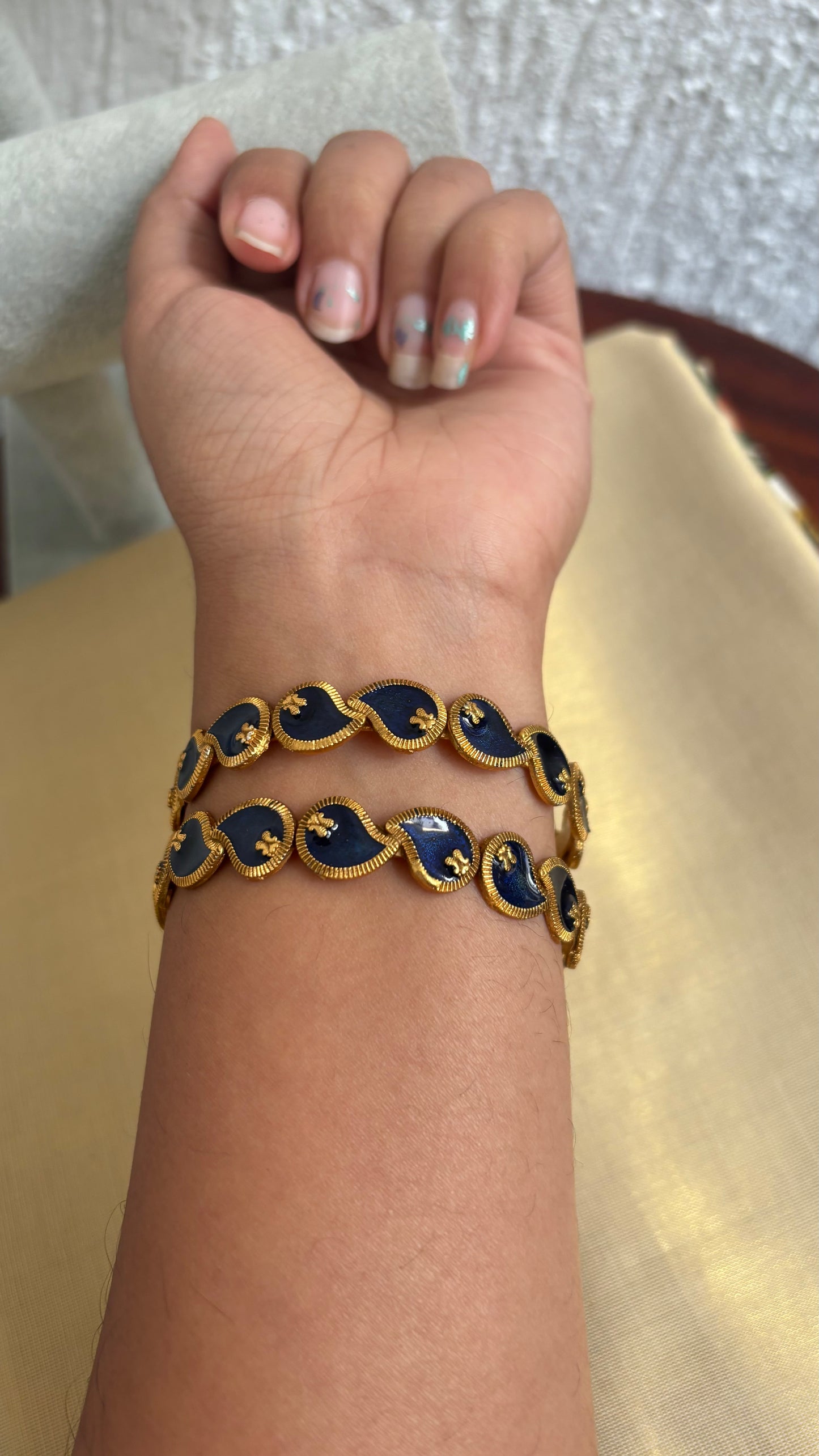 Palakka bangles set of 2