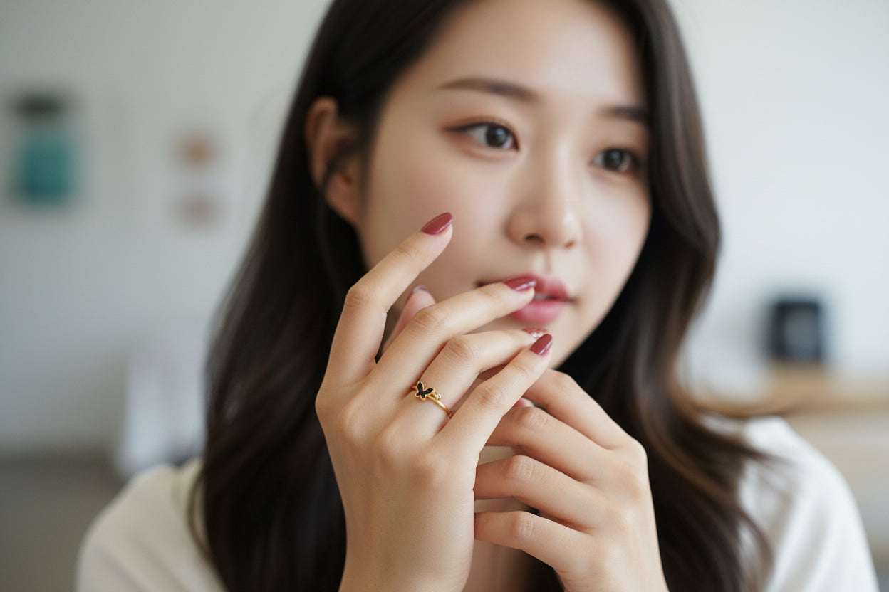 Teens Anti tarnish Finger rings