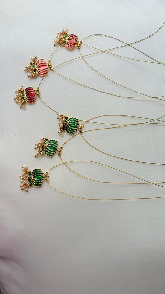 Invisible Lotus necklace (single pendant)