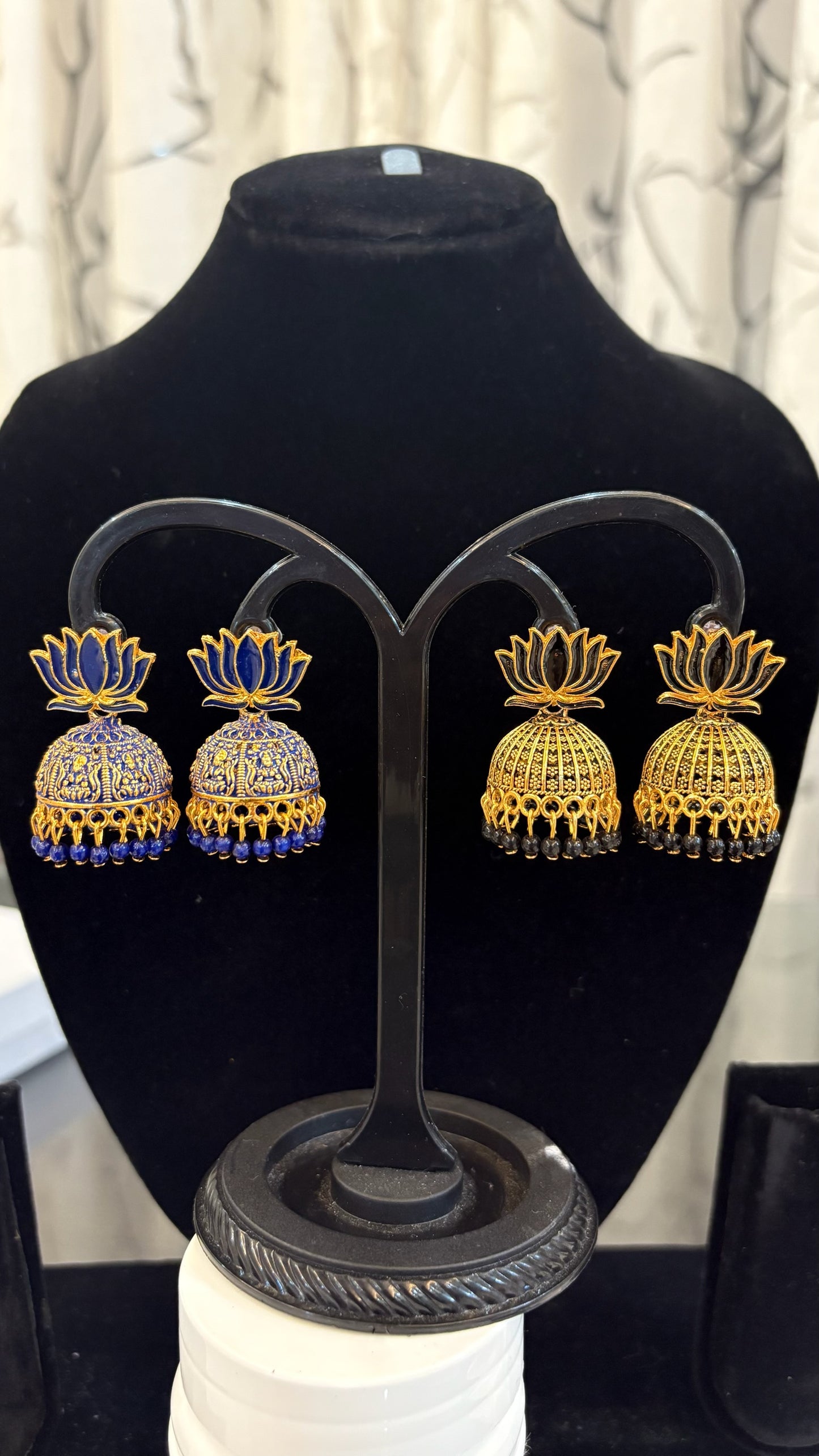 Big Lotus Jhumkas