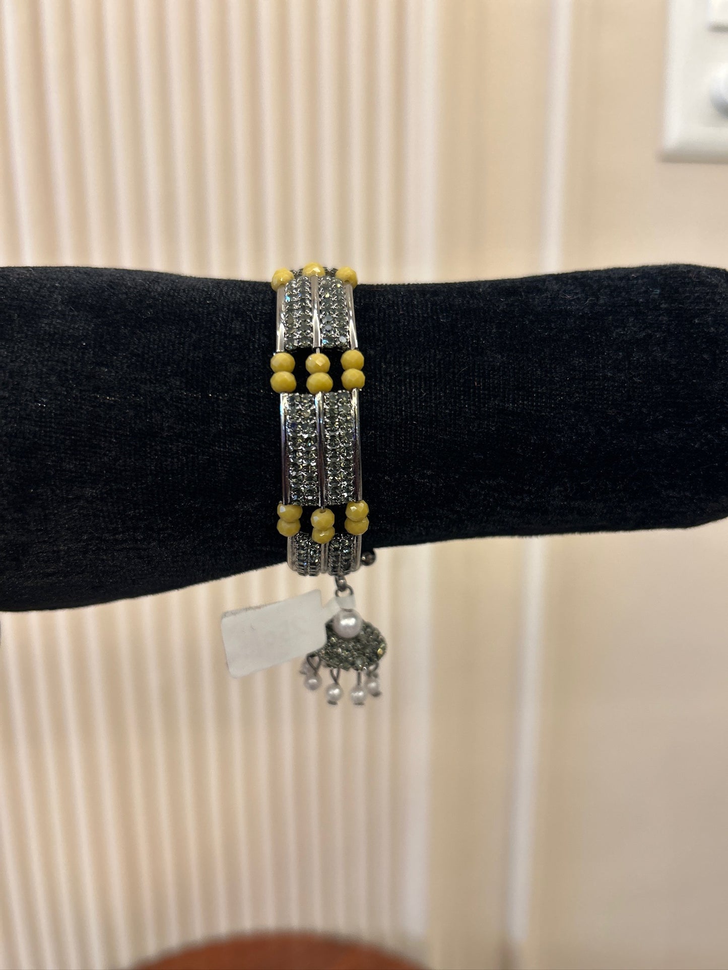 Kids jhumka hanging adjustable bangle
