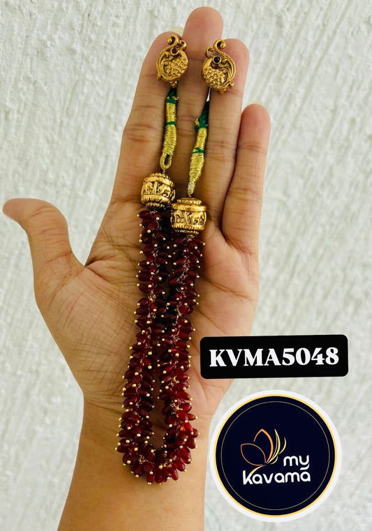 Loreal Necklace with Peacock Earings