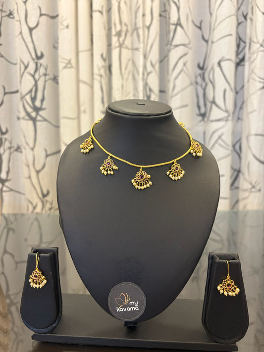 Kemp Attigai necklace spaced