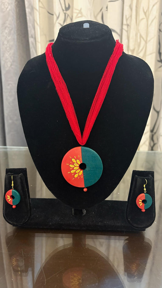 Terracotta multi color round